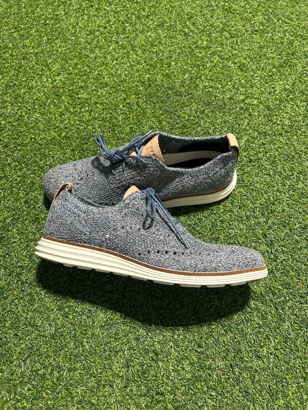 Mens Cole Haan Knit Oxfords Shoes